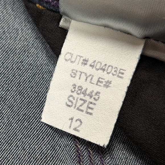 Not Your Daughters Jeans Janice Legging Mid Rise Stretch NYDJ Dark Wash Size 12 - Picture 8 of 16